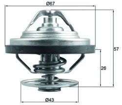 MAHLE Termostat, Lichid Racire Tx15883 Erf Ect Fap A-Series Man Hocl/Lion´S City/Ng/Nl