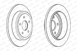 FERODO Disc Frana Ddf1813C Jeep Commander/Grand Cherokee Iii