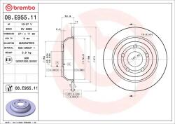 BREMBO Disc Frana 08. E955.11 Ford Puma