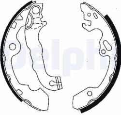 DELPHI Set Saboti Frana Ls1850 Ford Focus I (LS1850)