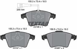 TEXTAR Set Placute Frana, Frana Disc 2374601 Vw California T5/Multivan T5/Transporter T5