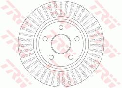 TRW Disc Frana Df6251 Jeep Commander/Grand Cherokee Ii/Grand Cherokee Iii