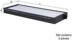 KNECHT Filtru, Aer Habitaclu La912/S Hyundai I20 I