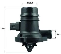 MAHLE Termostat, Lichid Racire Tm36103 Buick Encore Chevrolet Aveo/Cruze/Orlando/Trax (TM36103)