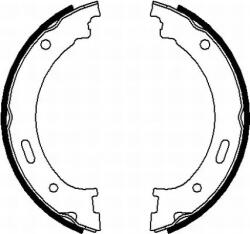 TEXTAR Set Saboti Frana, Frana De Mana 91073300 Jeep Commander/Grand Cherokee Iii (91073300)