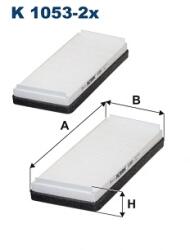 FILTRON Filtru, Aer Habitaclu K1053-2X Maybach 57/62 Mercedes-Benz E-Class/S-Class