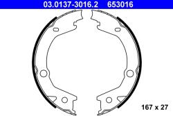 ATE Set Saboti Frana, Frana De Mana 03.0137-3016.2 Hyundai Tucson Kia Sportage Ii (03.0137-3016.2)