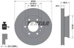 TEXTAR Disc Frana 92301203 Freightliner Sprinter 1500 Cargo/Sprinter 1500 Passenger (92301203)