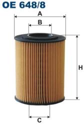 FILTRON Filtru Ulei Oe648/8 Chevrolet Cruze/Trax Opel Astra H/Astra H Classic/Astra J (OE648/8)
