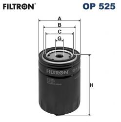 FILTRON Filtru Ulei Op525 Aro 10 Audi 100 C2/100 C3/100 C4/80 B2/80 B3/80 B4/90 B2/90 B3
