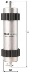 KNECHT Filtru Combustibil Kl915 Audi A4 B9/A5/A6 C7/A6 C8/A7/Q5
