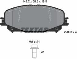 TEXTAR Set Placute Frana, Frana Disc 2280301 Mitsubishi Asx Renault Captur Ii/Espace V