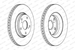 FERODO Disc Frana Ddf1756C Toyota Auris/Avensis/Corolla/Verso