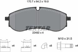 TEXTAR Set Placute Frana, Frana Disc 2249201 Man Tge Vw Crafter/Grand California (2249201)