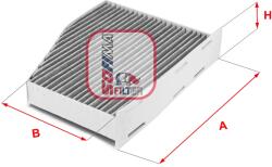 SOFIMA Filtru, Aer Habitaclu S4124Ca Audi A3/Q3/Tt Seat Alhambra/Altea/Leon/Toledo Iii