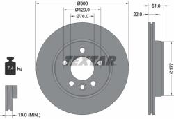 TEXTAR Disc Frana 98200288501 Man Tge Vw Amarok/Crafter/Grand California