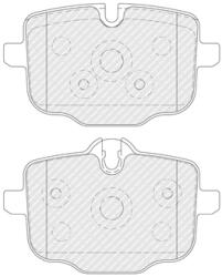 FERODO Set Placute Frana, Frana Disc Fdb4381 Bmw 2/3/4/5/5 Touring/6/6 Gran/7/8/8 Gran