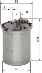 Bosch Filtru Combustibil 0450906500 Audi A1 Seat Cordoba/Ibiza Iii/Ibiza Iv/Toledo Iv (0450906500)