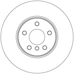 TRW Disc Frana Df6899S Bmw 3/3 Touring/4/4 Gran