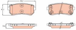 TRW Set Placute Frana, Frana Disc Gdb3641 Hyundai Creta/Kona/Sonata Vii/Ix20 (GDB3641)