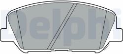 DELPHI Set Placute Frana, Frana Disc Lp2477 Hyundai Genesis/Grandeur/Veloster/I30