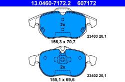 ATE Set Placute Frana, Frana Disc 13.0460-7172.2 Chevrolet Vectra Fiat Croma Saab 9-3