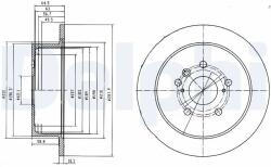 DELPHI Disc Frana Bg4180 Lexus Rx Toyota Harrier/Highlander / Kluger