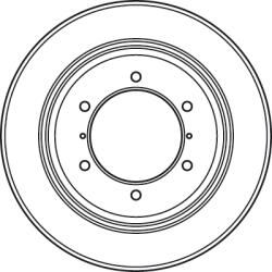 TRW Disc Frana Df4903S Hyundai Terracan