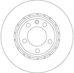 TRW Disc Frana Df4275S Nissan Primastar Opel Vivaro A Renault Trafic Ii
