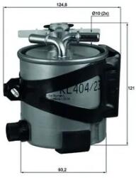 MAHLE Filtru Combustibil Klh44/22 Renault Megane Ii/Megane Iii/Scénic Ii/Scénic Iii