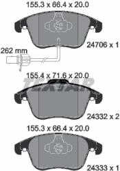 TEXTAR Set Placute Frana, Frana Disc 2470601 Audi A4 B8/A5