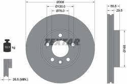 TEXTAR Disc Frana 98200279501 Vw California T5/California T6/Multivan T5/Multivan T6 (98200279501)