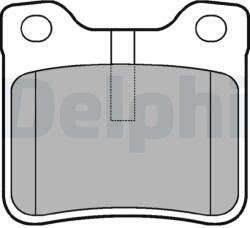 DELPHI Set Placute Frana, Frana Disc Lp991 Peugeot 406/607