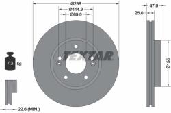 TEXTAR Disc Frana 92290503 Hyundai I30/I30 Kombi Kia Ceed/Ceed Sportswagon/Proceed