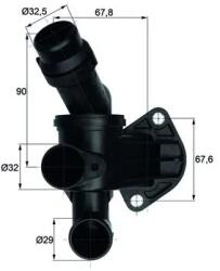 MAHLE Termostat, Lichid Racire Ti787 Audi A3/A4 B6/A4 B7/A4 B8/A6 C6 Audi (Faw) A4 B7