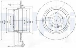 DELPHI Disc Frana Bg3757 Mercedes-Benz Cls/Cls Shooting Brake/E-Class/E-Class T-Model (BG3757)