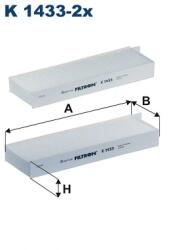 FILTRON Filtru, Aer Habitaclu K1433-2X Alfa Romeo Junior Citroën C4 Iii/C4 X Opel Mokka