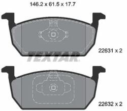 TEXTAR Set Placute Frana, Frana Disc 2263101 Audi A1/A1 Allstreet/A1 City Carver