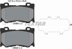 TEXTAR Set Placute Frana, Frana Disc 2499401 Infiniti Fx/G/M/M37/Q50/Q60/Q70/Qx70