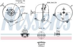 NISSENS Vas de expansiune, racire NISSENS 996313 (996313)
