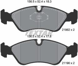 TEXTAR Set Placute Frana, Frana Disc 2186201 Chevrolet Calibra/Lanos/Omega/Vectra