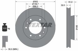 TEXTAR Disc Frana 92253403 Ford Ranger/Ranger Iii Ford Asia & Oceania Ranger (92253403)