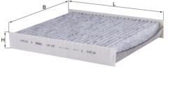 MAHLE Filtru, Aer Habitaclu Lak220 Ford C-Max/Focus C-Max/Focus Ii/Galaxy Ii/Kuga I (LAK220)