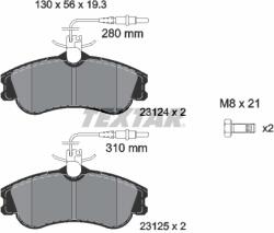 TEXTAR Set Placute Frana, Frana Disc 2312401 Citroën Berlingo / Berlingo First/Xsara