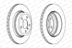 FERODO Disc Frana Ddf1297C-1 Bmw X3 (DDF1297C-1)