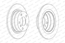FERODO Disc Frana Ddf2197C Bmw 1/2
