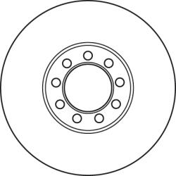 TRW Disc Frana Df4994S Iveco Daily Iv/Daily V/Daily Vi