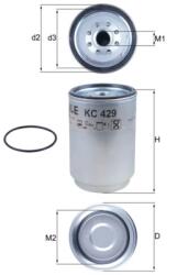 MAHLE Filtru Combustibil Kc429D Renault Trucks Kerax/Magnum/Premium/Premium 2 Volvo Fh (KC429D)