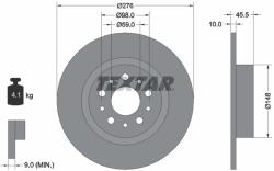 TEXTAR Disc Frana 92114703 Alfa Romeo 156/Gt (92114703)