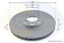 COMLINE Disc Frana Adc1105V Chevrolet Astra/Corsa/Corsa Pick-Up Opel Astra G/Zafira A (ADC1105V)